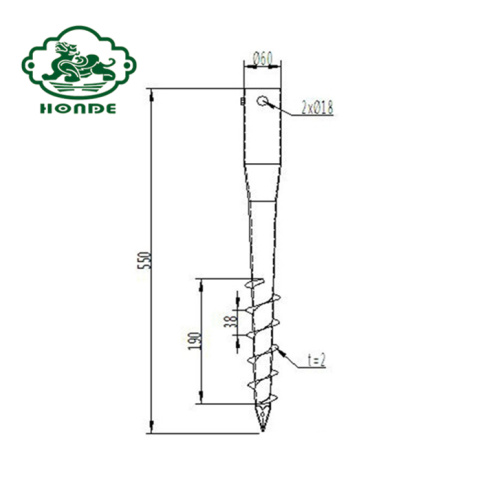 Vít nối đất mạ kẽm Lắp đặt dễ dàng