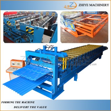 Colored Double Sheet Rolling machine/ Double Panel Forming Line