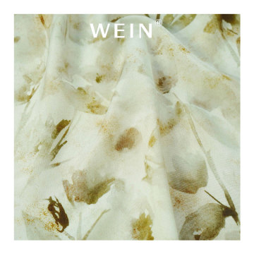 Custom Digital Printed Silk Crepe de Chine Fabric for Dresses