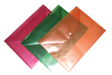 lighting button type file bag