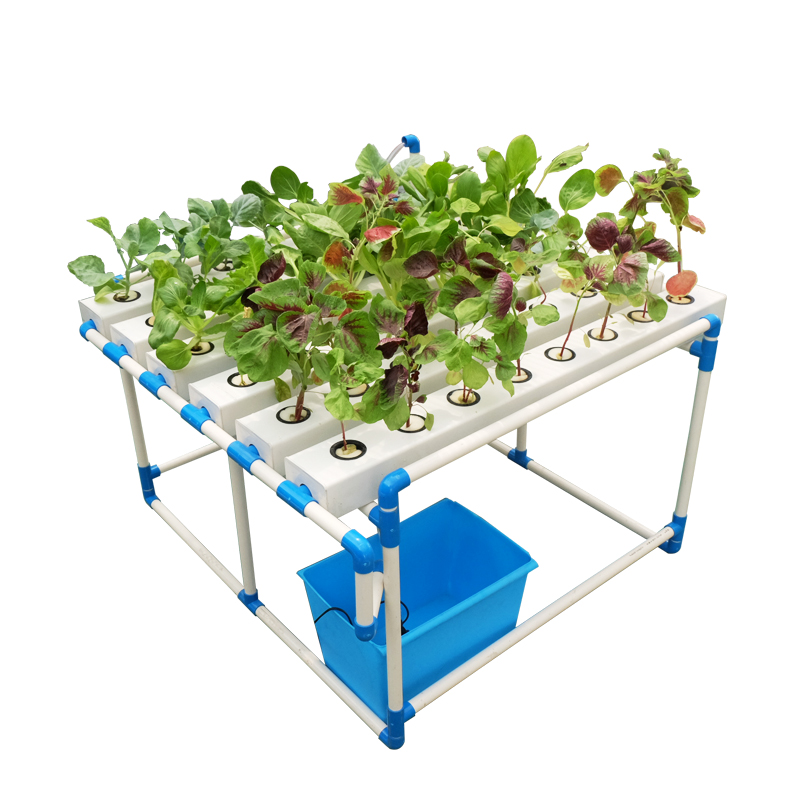 Complete Large Flat Hydroponics With Soilless Planting Tube