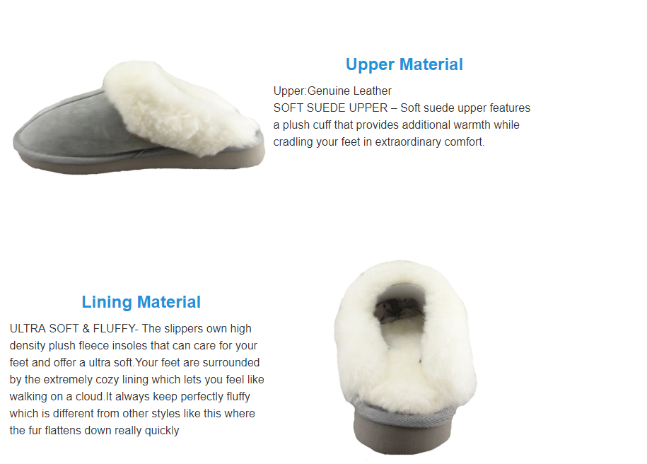 High quality sheepskin slippers High quality sheepskin slippers