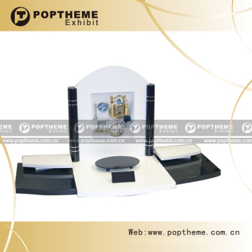 Artful MDF Watch Displays Stand, Clear&Porcelain Acrylic Watch Displays,