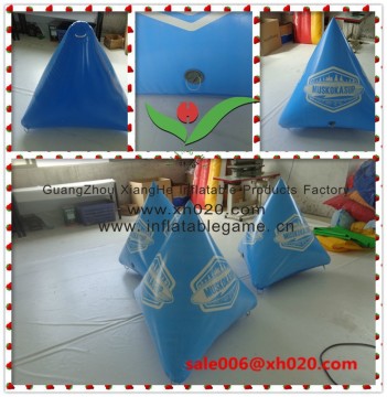 Floating company inflatable buoy