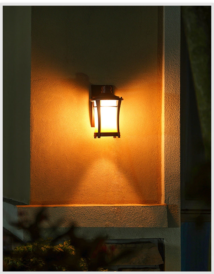 European Style Corridor Villa Outdoor Corner LED Light