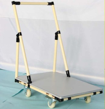 Hand Cart by Pipe Rack System