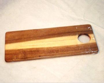 Rectangular Acacia Wood Cutting Board With Hanging Hole