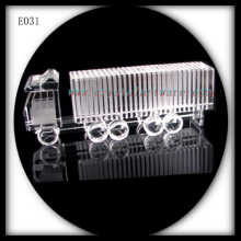 crystal model of container truck E031