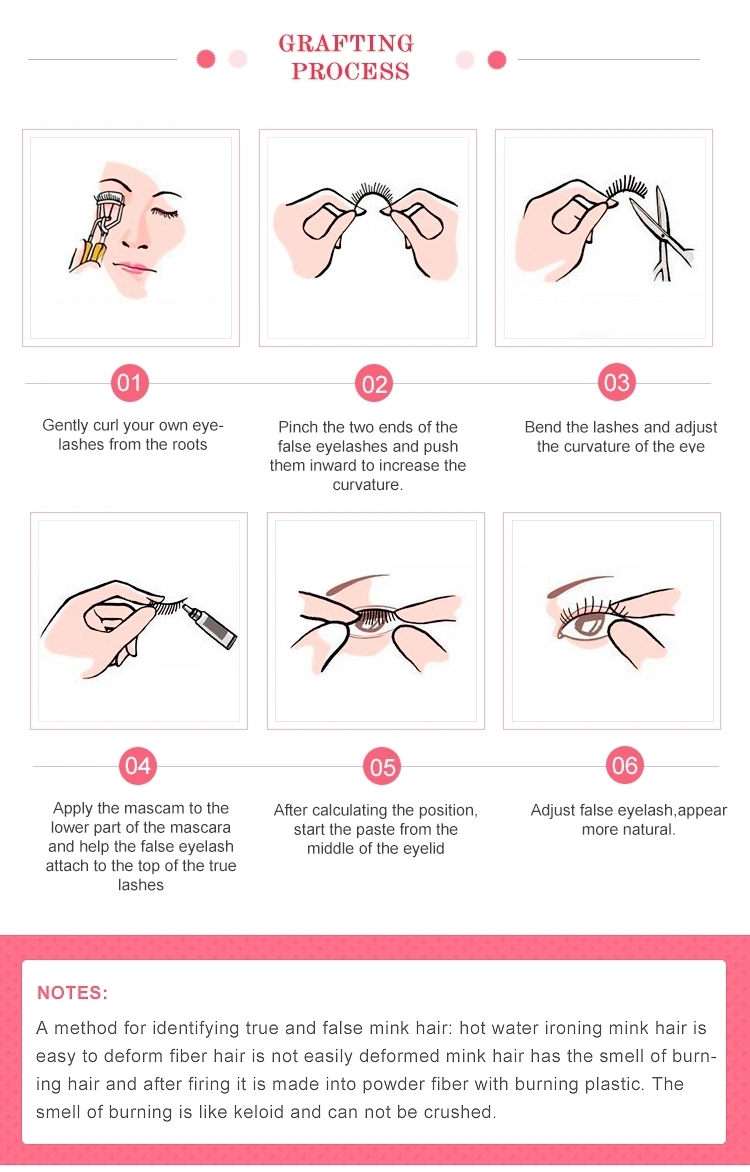 Cheap Wholesale Soft Cotton Band Mink 3D Eyelashes