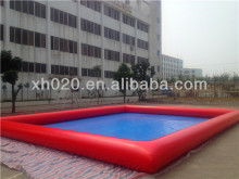 Commercial hamster ball inflatable rectangular pool toys 10X8m