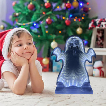 Drop Shipping Free Design 3D Magic Infinite Mirror Multi-layer Custom Neon Sign