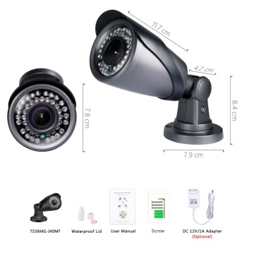 Outdoor Waterproof Security Surveillance Camera