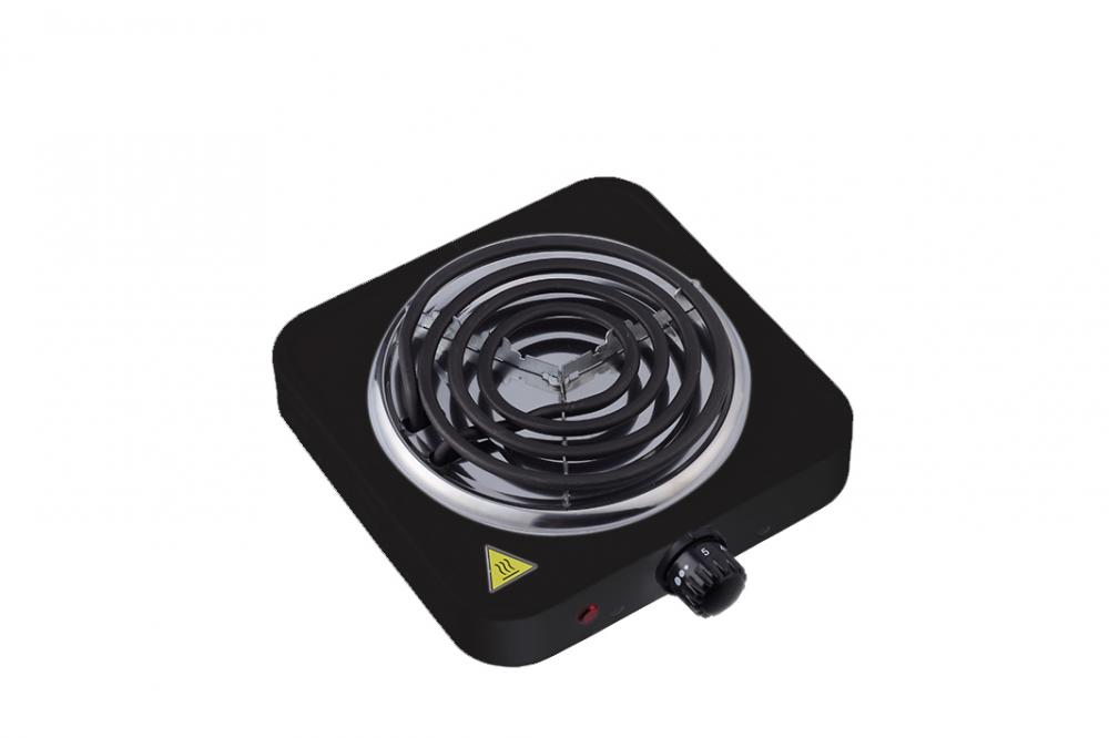 Black Single Electric Burner