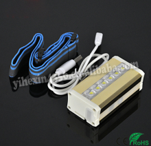 6 Led Bulbs USB Charger Headlamp With Mobile Power Supply