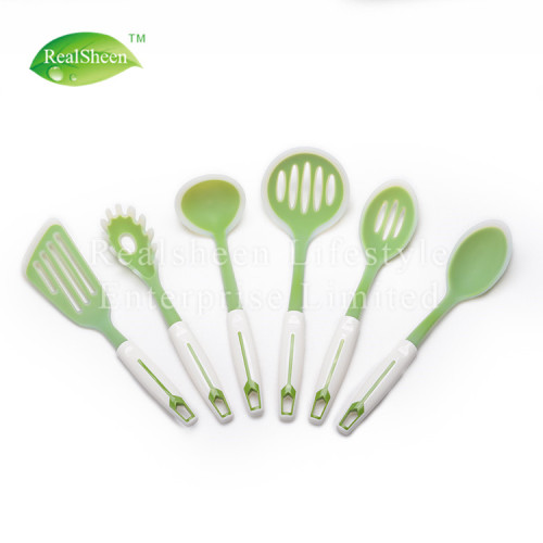 Utensili da cucina in silicone trasparente interno in nylon