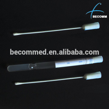 Transport tube swab