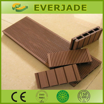 wpc outdoor waterproof laminate decking/ flooring