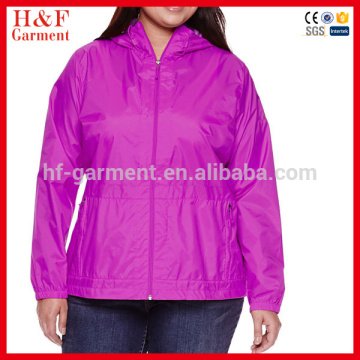 2016 womens hooded ladies waterproof jackets