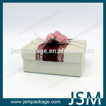 decorated recycled paper chocolate packaging box