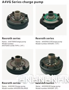 Rexroth series A4VG90/13T charge pump