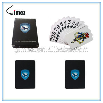 Waterproof poker playing cards, good quality plastic poker cards ,