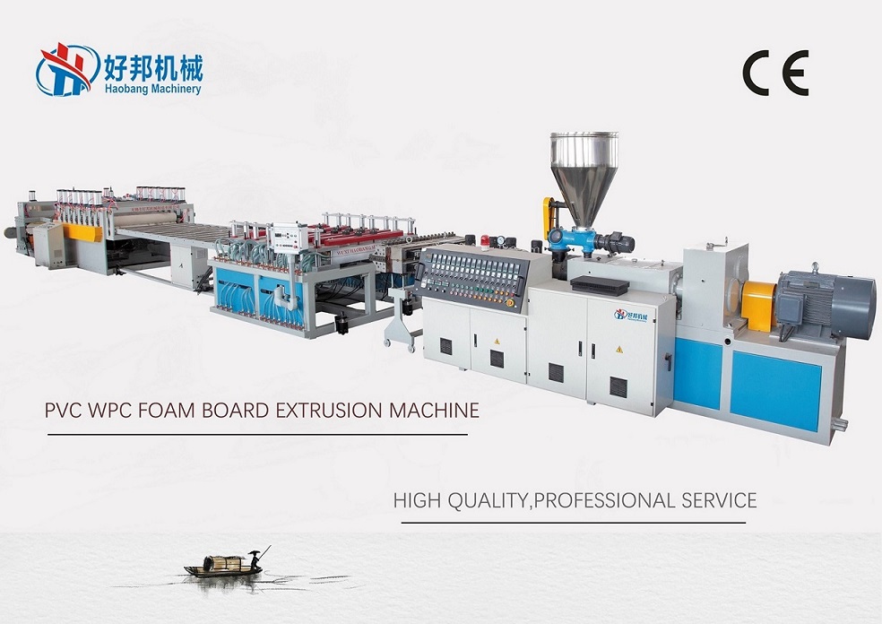 2022 PVC FOAM BOARD EXTRUSION PRODUCTION LINE