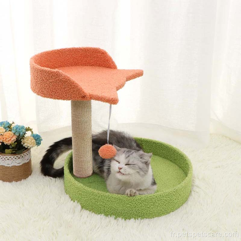 Conception OEM gros chat arbre chat Scratcher jouets