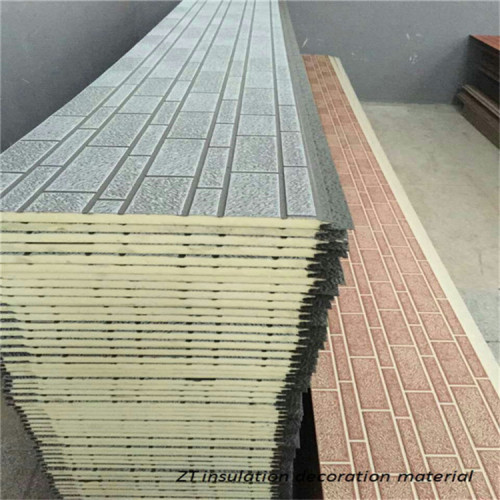 Brick exterior insulated decorative sandwich panels