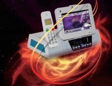 Gravity Multimedia Telephone With 2 Mega Pixels Camera, Hdmi / Cvbs, Mic, Stereo Speaker