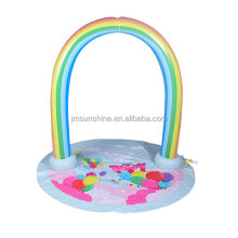 Penyesuaian Sprinkler Rainbow Arch Splash Water Mat