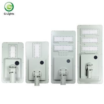 Smart senor ip65 40w integrated solar led road light