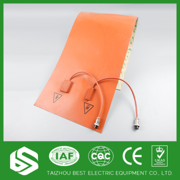 Customized 12v heating element flexible,silicone rubber heater