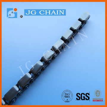 10B cranked link attachment roller chain