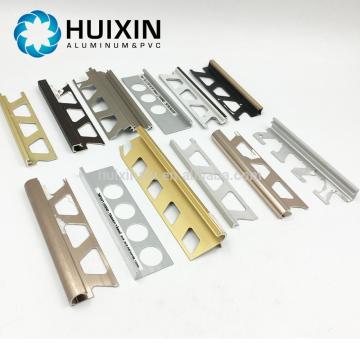Construction anodized bronze aluminum profile aluminum frame