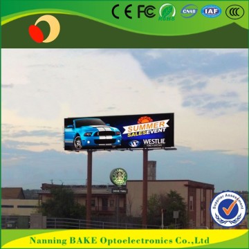 P16 outdoor high brightness advertising led display gas station advertising screen