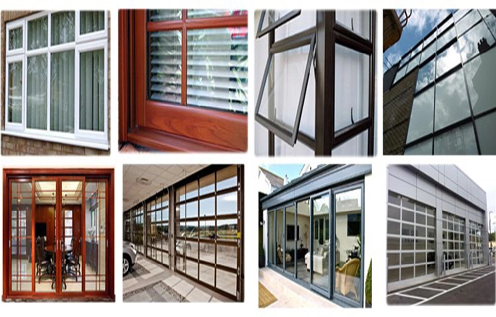 Aluminum Extruded Windows and Doors of High Quality Aluminum Alloy Window Material