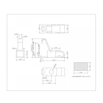 SF-040-XX-20 สปริงนิ้ว L 4.0 มม.