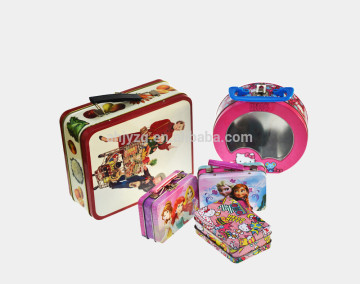 new series handle lunch tin box