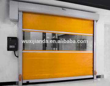 High speed automatic rollup doors for commercial and industrial applications
