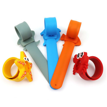 Wholesale Soft Safe Party Favors Silicone Slap Bracelets