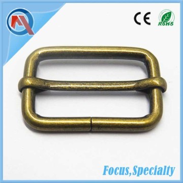 Brass metal adjustable slide buckles