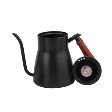 Pour over kettle with wooden handle