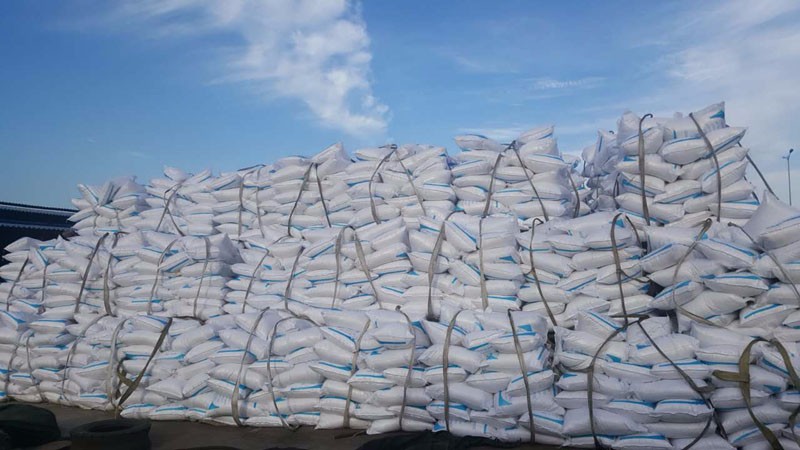 calcium chloride 74% white pellet 25kg woven bag without pallet