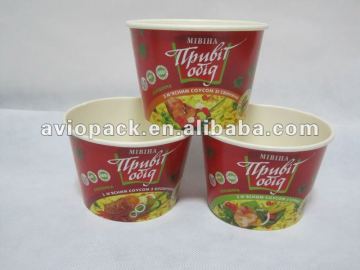 Recyclable disposable Noodles Bowl