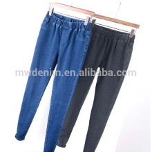 cotton knitting fabric indigo legging fabric