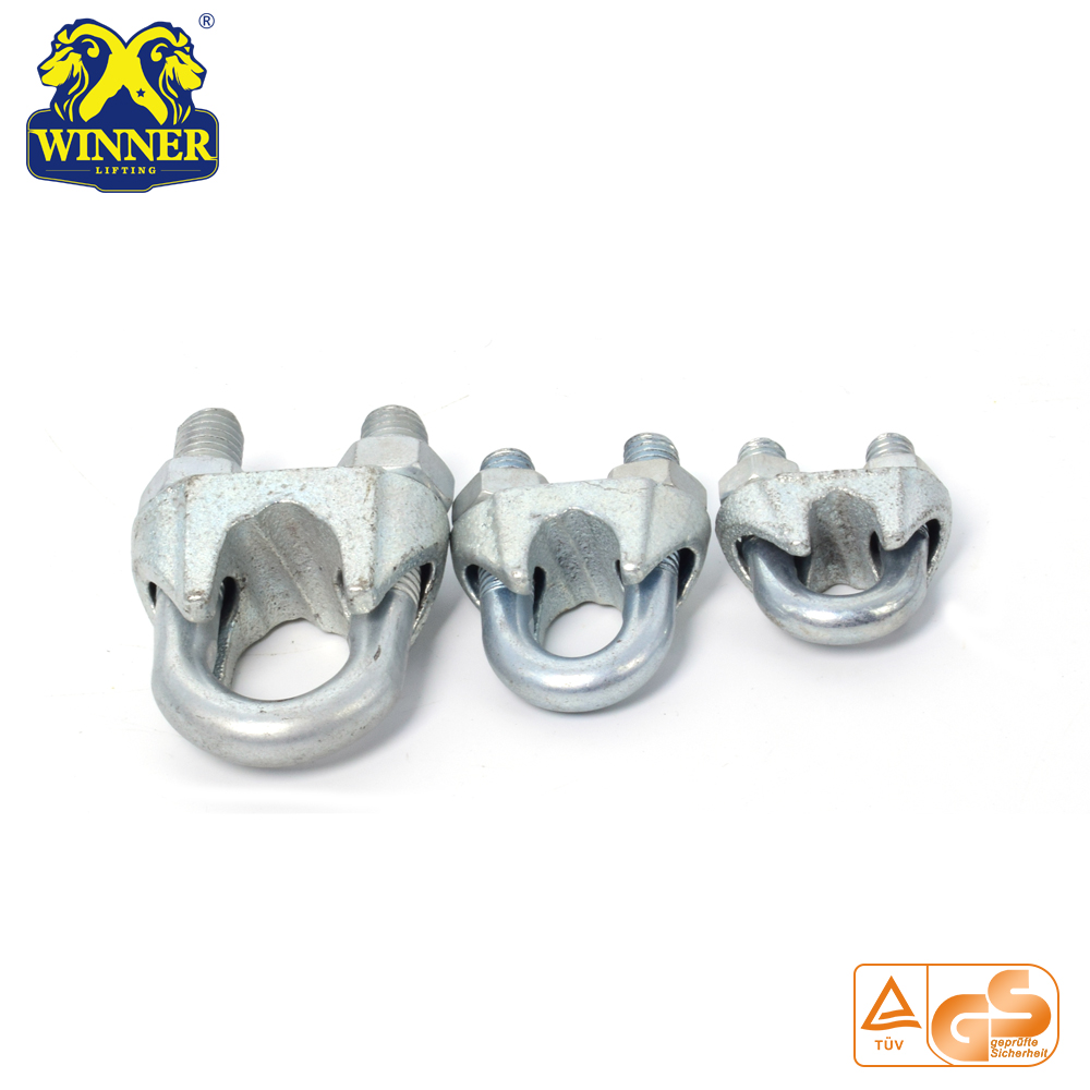 Small Stainless Steel U Wire Rope Clip For Steel Wire Rope Clip