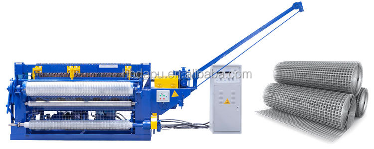 130times/min steel automatic construction wire mesh welding machine production line