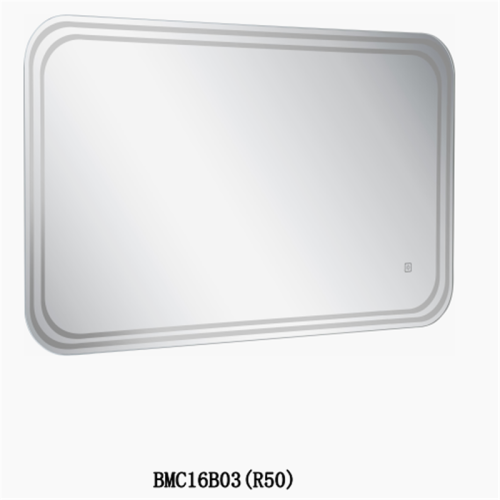 Specchio bagno LED rettangolare MC16 (R50)