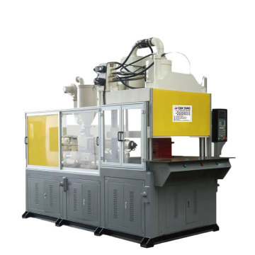 Rubber slippers sole injection molding machine