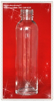 1 liter glass milk bottle